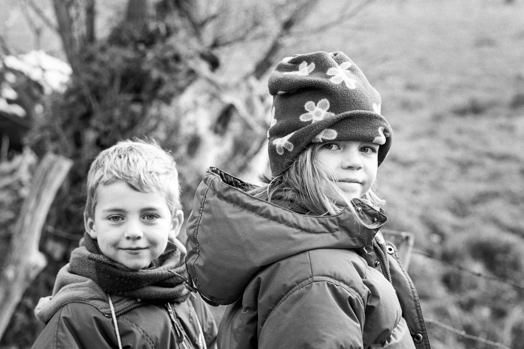 Famille, Leica M6, Noir et blanc, Tri-X