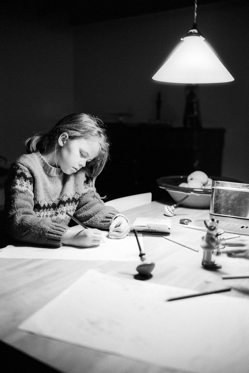 Famille, Leica M6, Noir et blanc, Tri-X