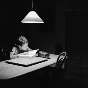 Famille, Noir et blanc, Rolleiflex, Tri-X