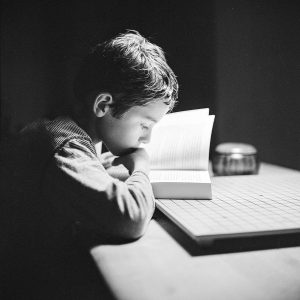 Famille, Noir et blanc, Rolleiflex, Tri-X