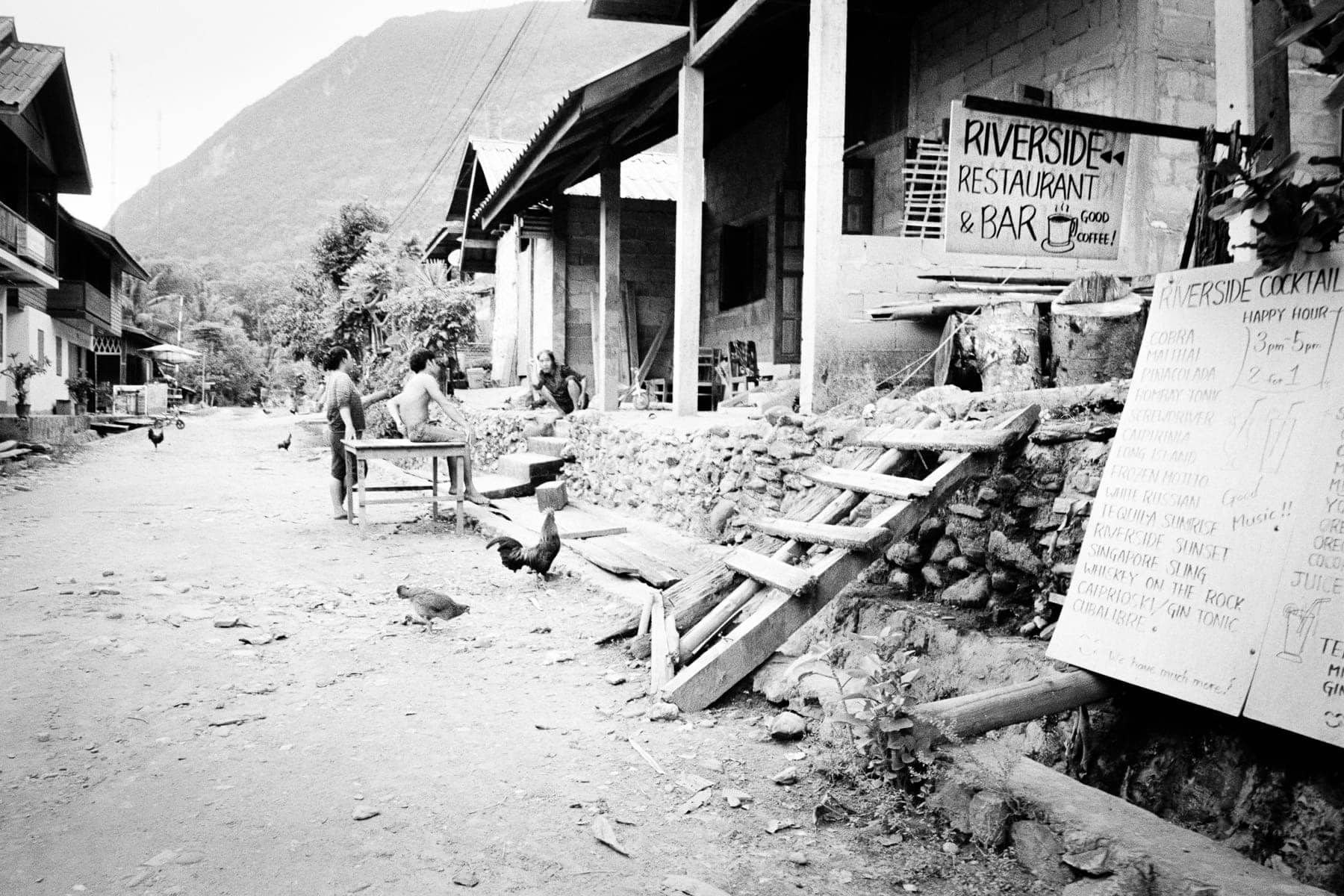 Asie, Laos, Leica M6, Noir et blanc, Tri-X