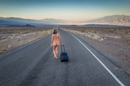 Californie, Leica Q, Nu, Vallée de la mort
